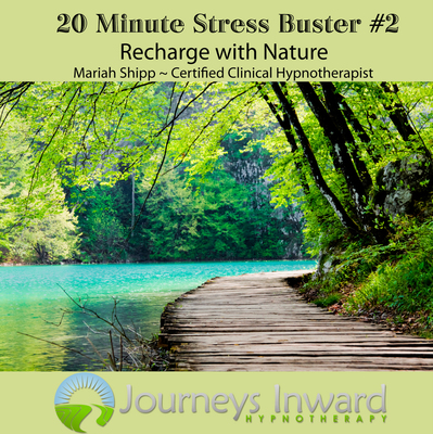 Stress relief hypnosis download MP3, bird song, forest, relaxation.